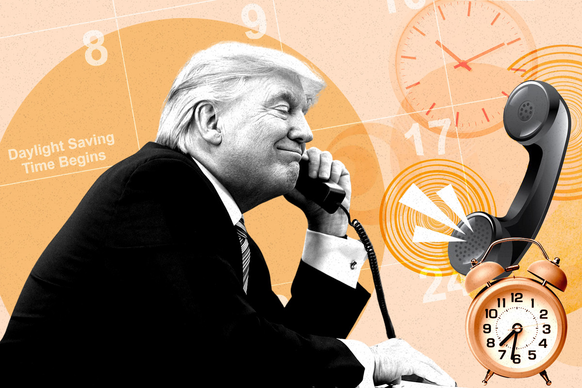 In cadrul campaniei lui Trump pentru a institui ora de var permanenta