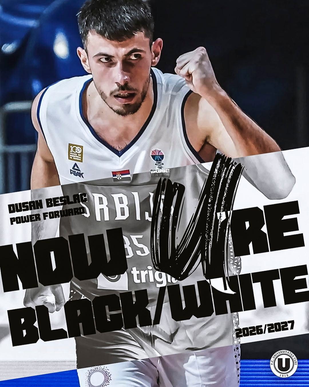 MVP ul ligii din Serbia in 2023 va evolua la U BT Cluj Napoca