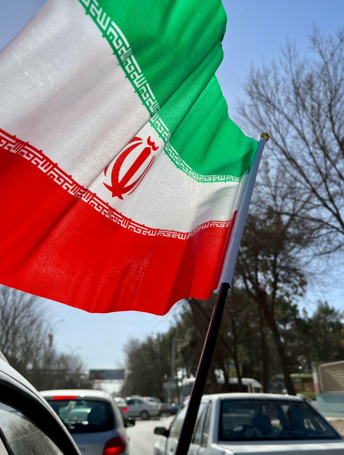 Proteste in fata stadionului inaintea meciului de deschidere al Iranului la Cupa Mondiala