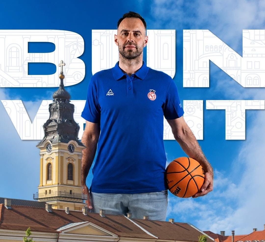 Titus Nicoara recent retras din cariera de baschetbalist revine la CSM Oradea in calitate de team manager