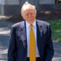 Trump primul presedinte american in exercitiu prezent la un meci de finala NBA