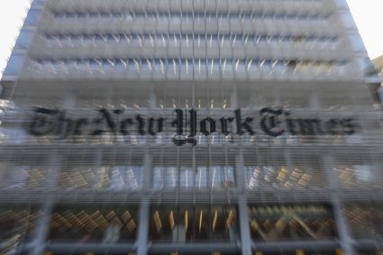 Administrația Trump, criticată pentru citarea New York Times