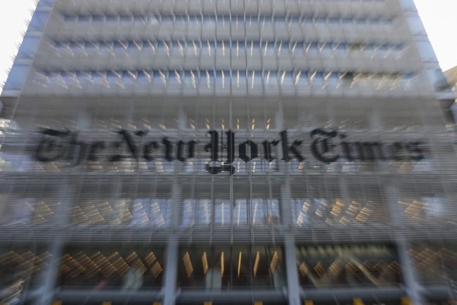 Administratia Trump criticata pentru citarea New York Times