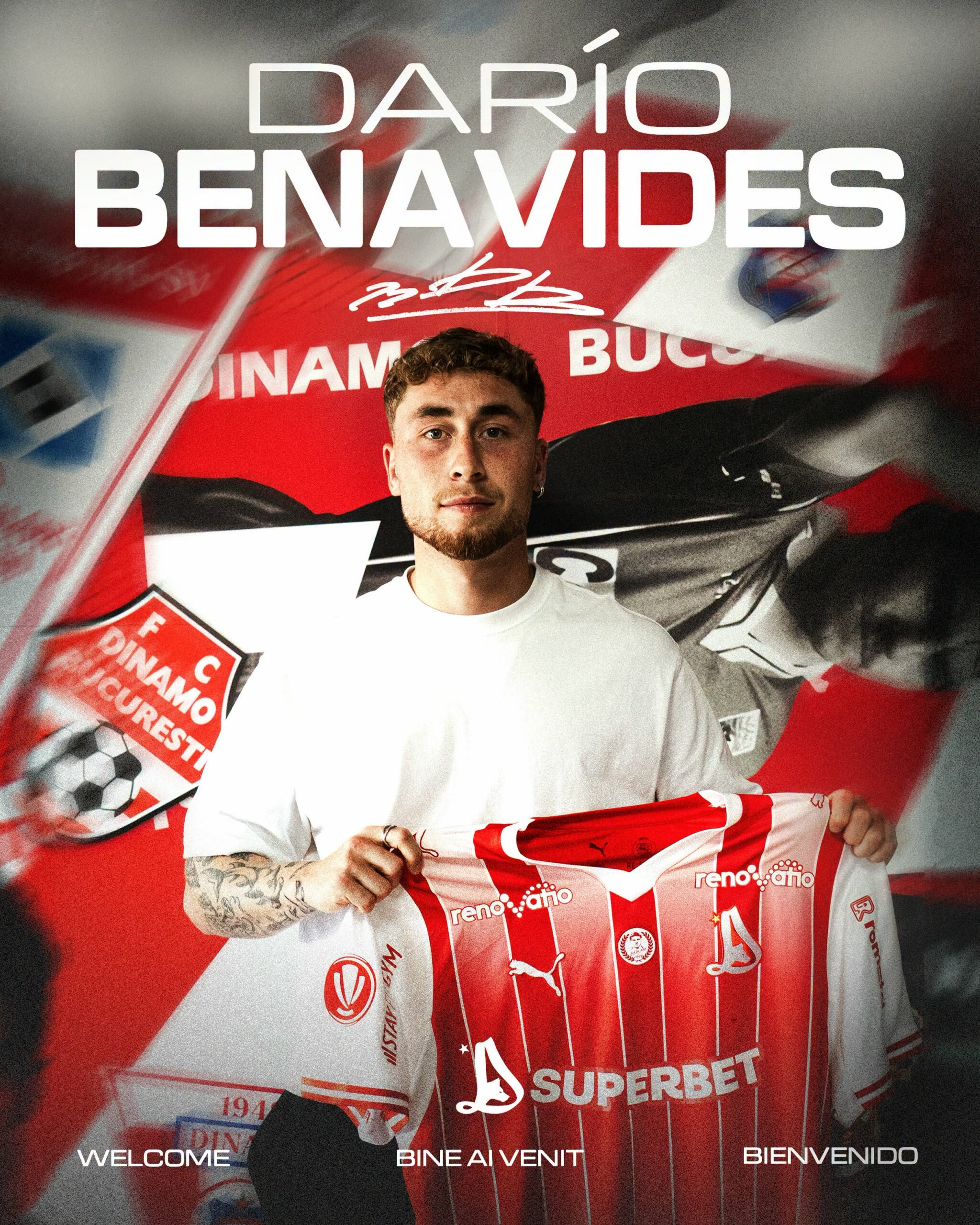 Dinamo Bucuresti a transferat un fundas din prima liga belgiana Dario Benavides a semnat pana in 2028