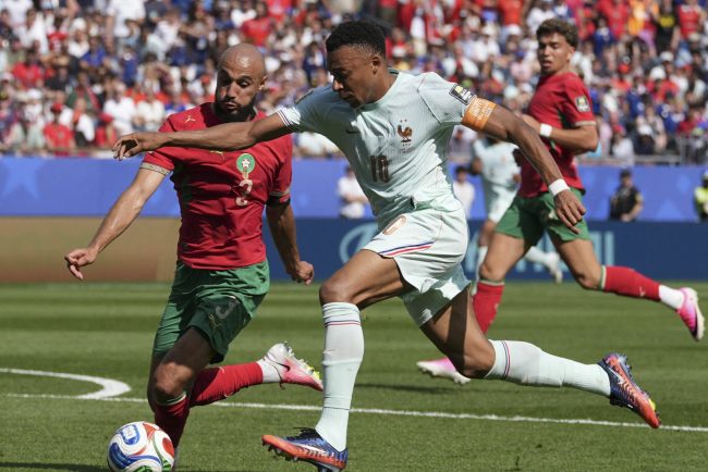 Franta a invins Marocul cu 2 0 si s a calificat in semifinale la Campionatul Mondial