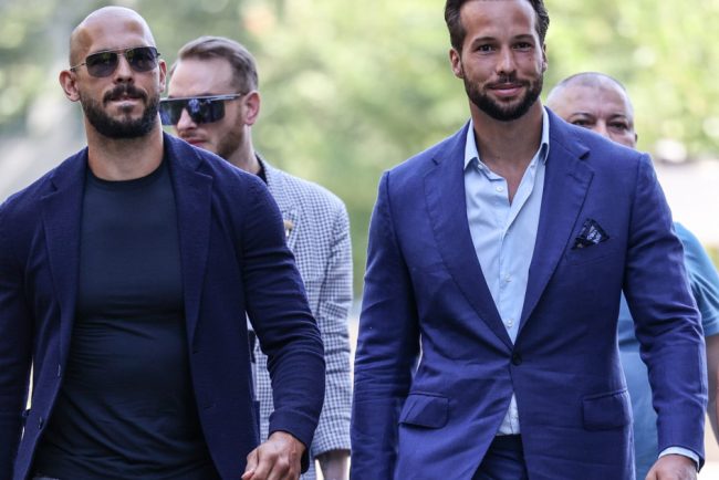 Fratii Tate au fost chemati vineri dimineata la DIICOT Reactii ironice despre procurori este un