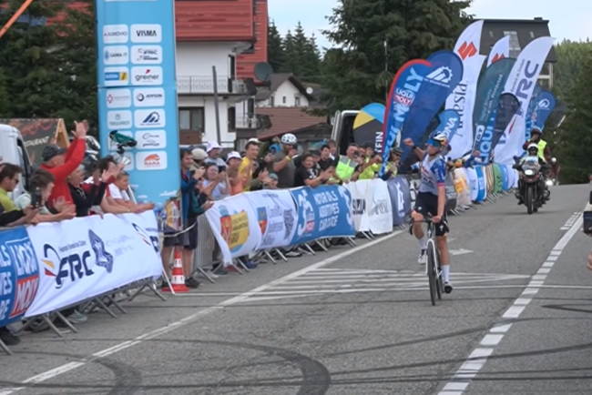 Italianul Lorenzo Finn castiga a doua etapa a Turului Ciclist al Sibiului si preia conducerea in clasamentul general