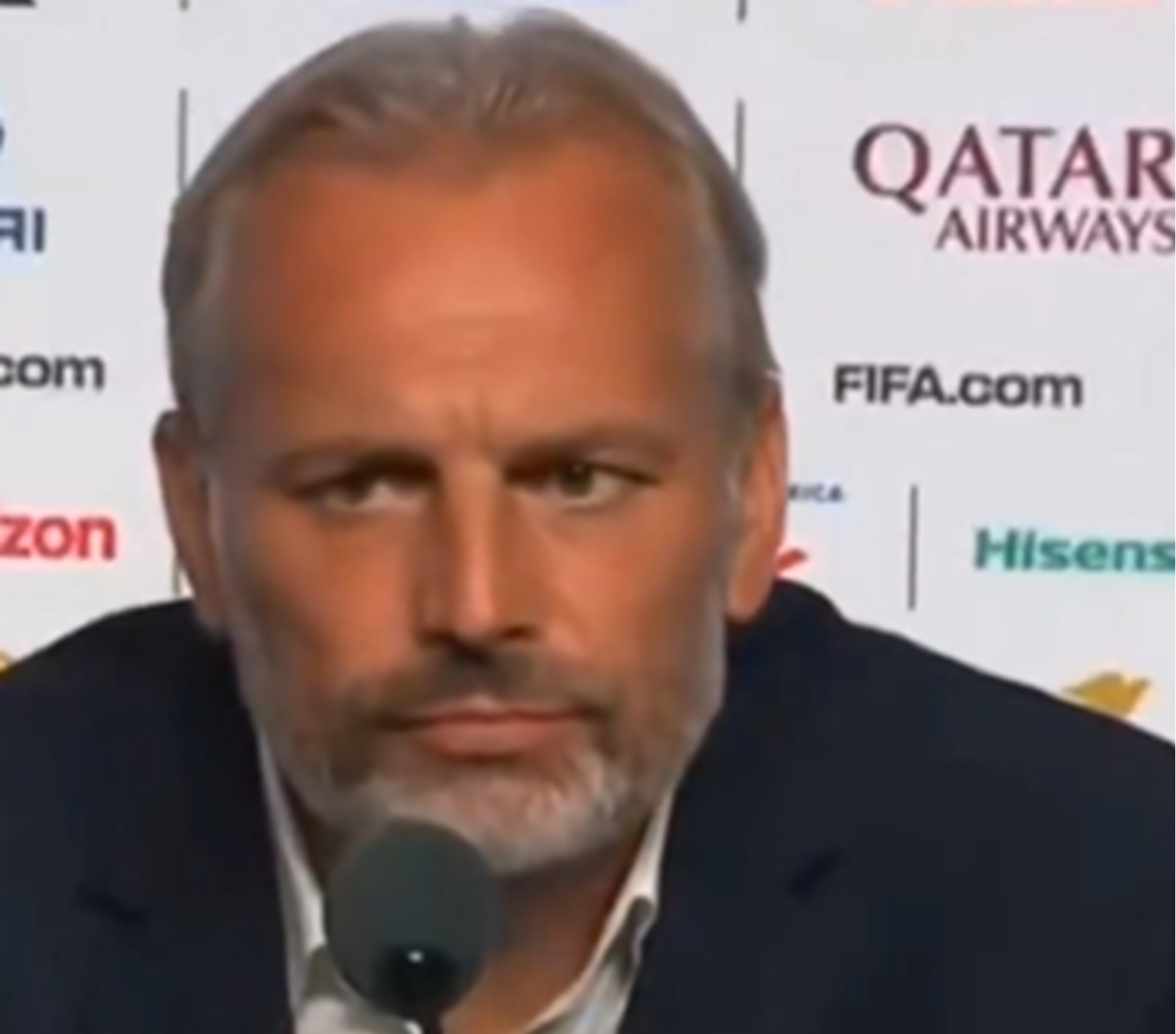 Moment emoionant la Cupa Mondial Un selecioner a aflat de moartea tatlui su n timpul conferinei de pres