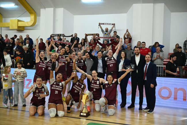 Rapid Bucuresti a fost repartizata in urna a treia la tragerea la sorti a grupelor EuroLeague de baschet feminin