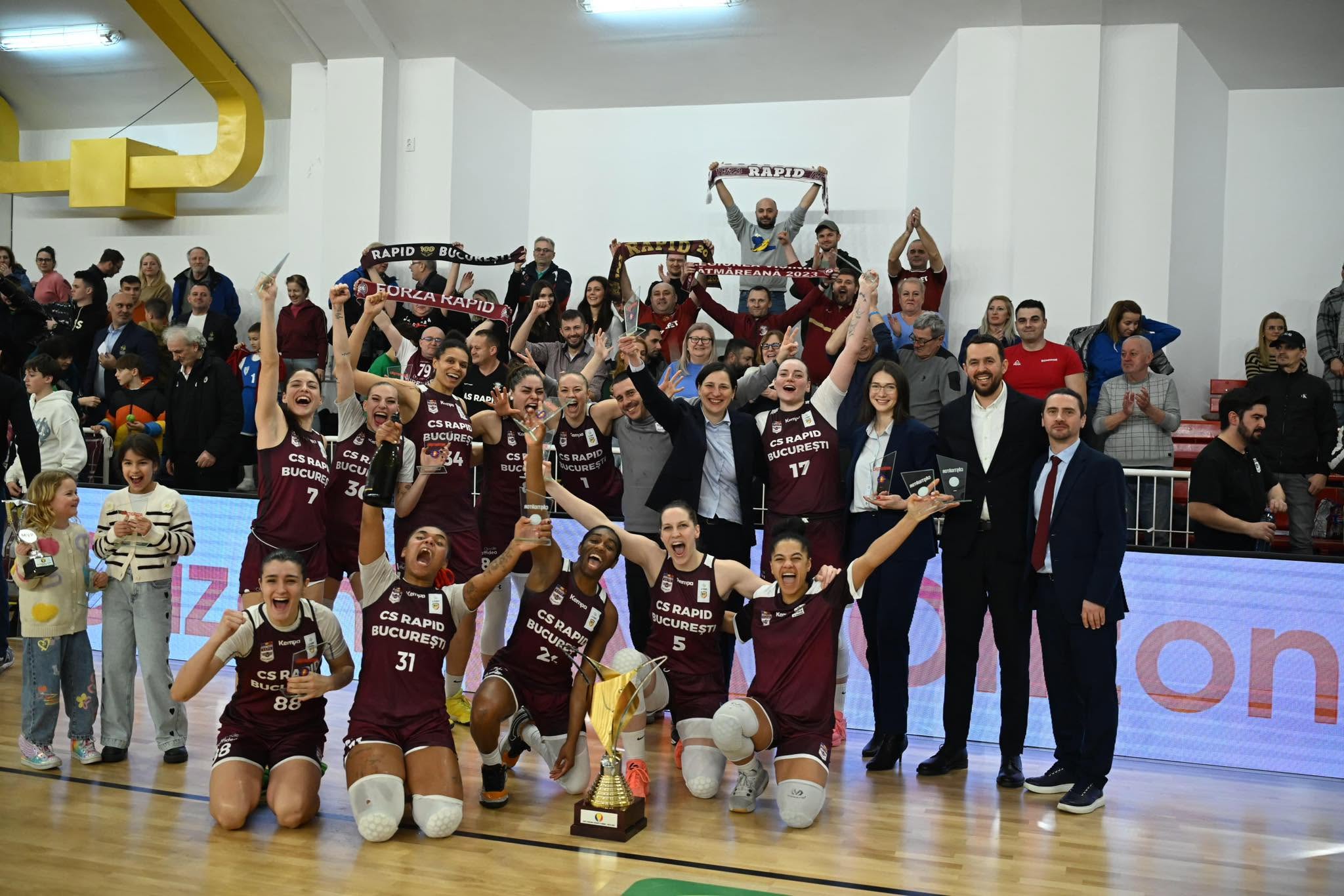 Rapid Bucuresti a fost repartizata in urna a treia la tragerea la sorti a grupelor EuroLeague de baschet feminin