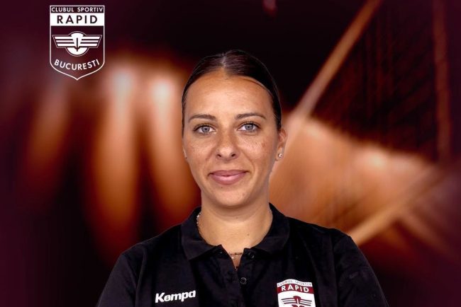 Alice Kapelovies isi incepe o noua aventura la Rapid Bucuresti dupa retragerea din cariera de jucatoare de volei