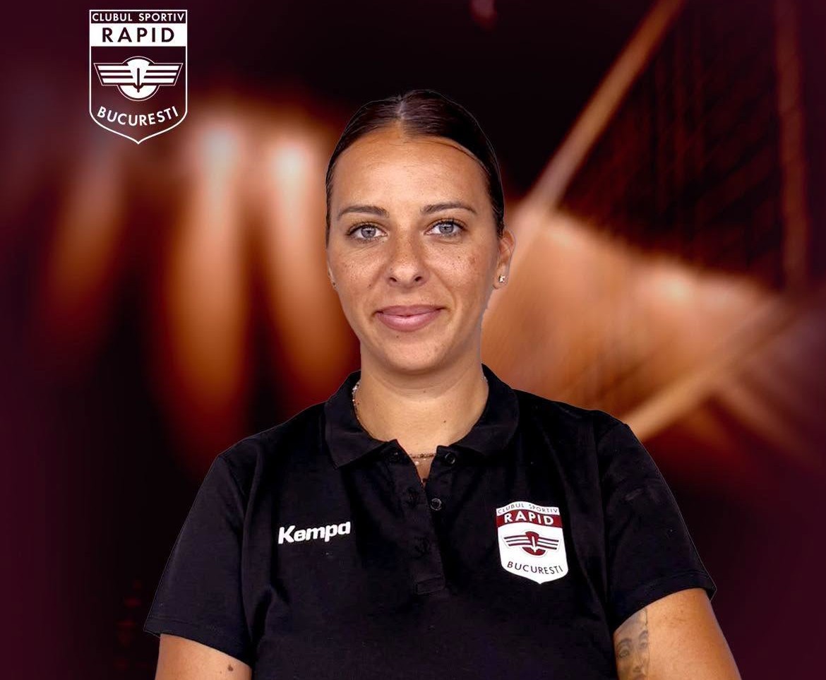 Alice Kapelovies isi incepe o noua aventura la Rapid Bucuresti dupa retragerea din cariera de jucatoare de volei