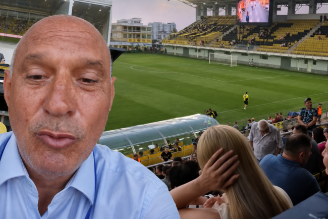 Florin Prunea derapaj ca observator UEFA A filmcat femei in tribuna E ce trebuie frate