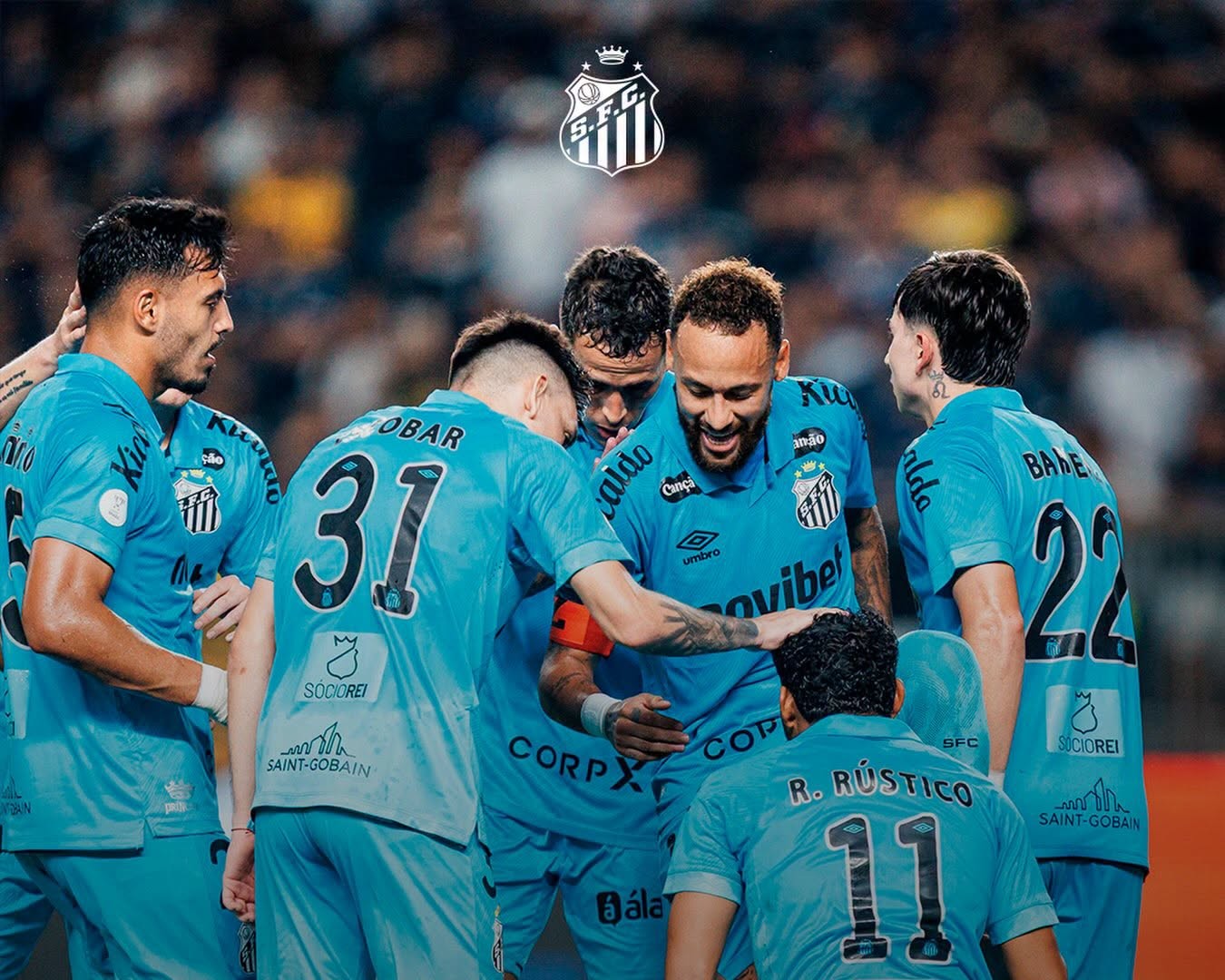 Neymar joaca un rol esential in calificarea lui Santos in sferturile de finala ale Cupei Braziliei
