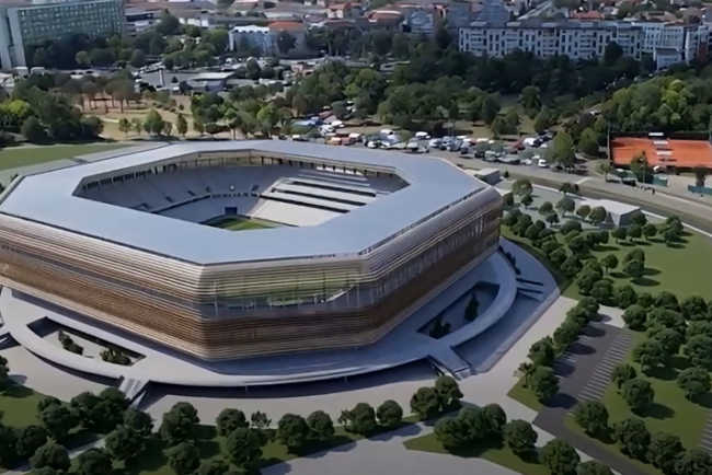 Noul stadion Dan Paltinisanu din Timisoara pe calea cea buna Contractul pentru arena cu 32000 de locuri a fost semnat