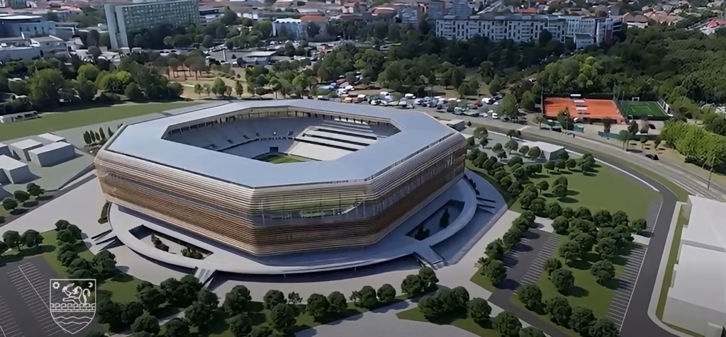 Noul stadion Dan Paltinisanu din Timisoara pe calea cea buna Contractul pentru arena cu 32000 de locuri a fost semnat