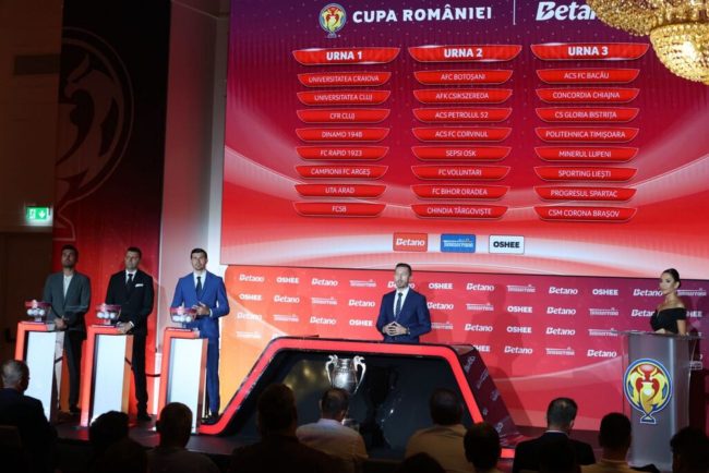 Programul complet al grupelor Cupei Romaniei 2026 2027 Ce echipe intalnesc FCSB Rapid Dinamo si CFR Cluj