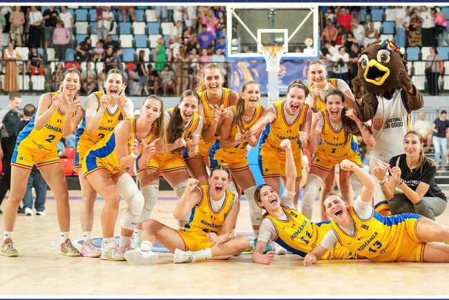 Romania s a calificat in sferturile de finala ale Campionatului European U18 de baschet feminin