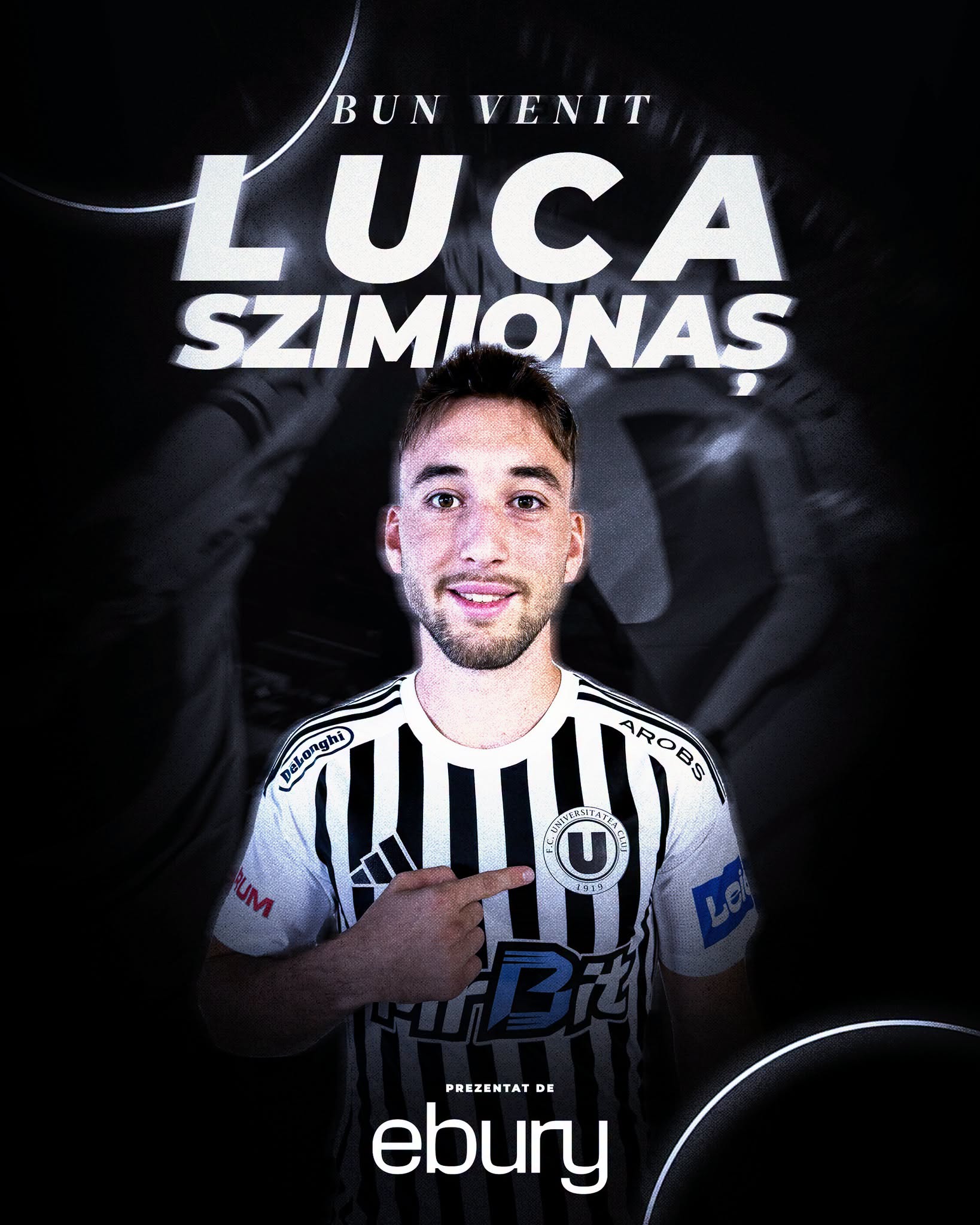 Universitatea Cluj a achizitionat un jucator roman de la Hellas Verona Are 19 ani si a fost convocat la nationala U21