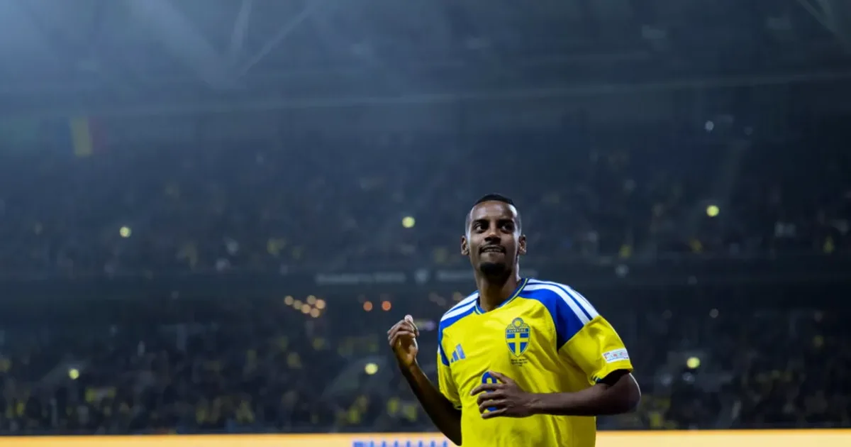 Alexander Isak părăsește lotul Suediei după ce a marcat împotriva României