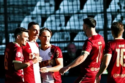 CFR Cluj învinge FC Botoșani; oaspeții, în inferioritate numerică din minutul 9