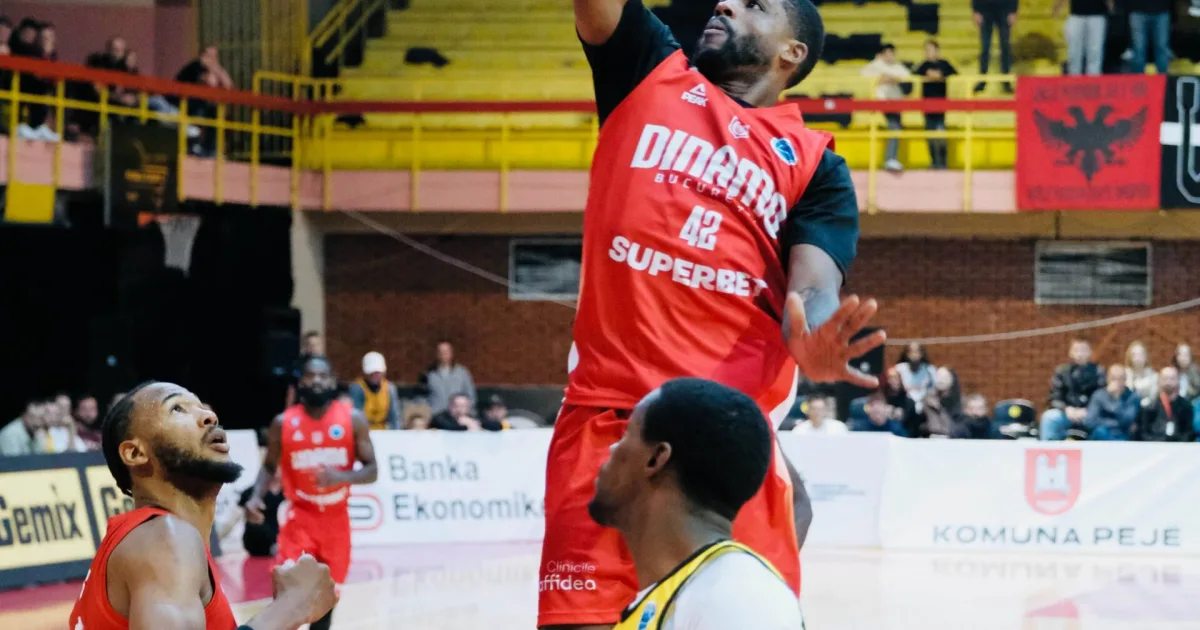 Dinamo, aproape de grupele FIBA Europe Cup. Avantaj de 38 de puncte cu Peja