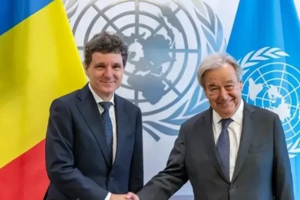 Nicușor Dan s-a întâlnit cu Antonio Guterres la ONU. Mesajul transmis de președinte