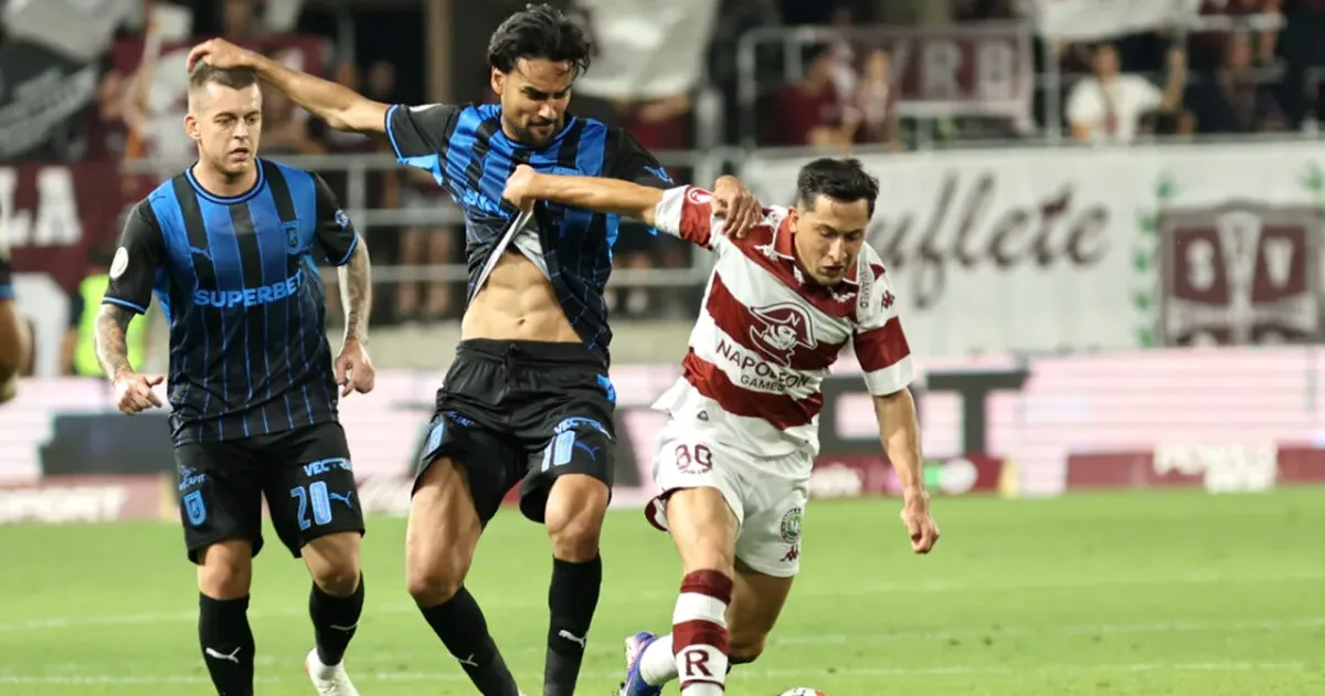 Rapid și Universitatea Craiova, amendate pentru scandări la derby-ul din Giulești