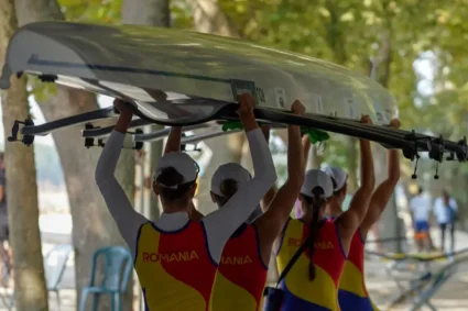 România încheie Campionatele Balcanice de canotaj cu 17 medalii, la egalitate cu Grecia