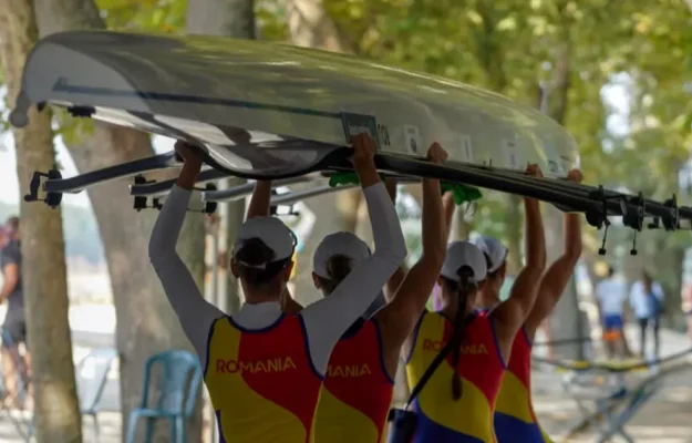 România încheie Campionatele Balcanice de canotaj cu 17 medalii, la egalitate cu Grecia