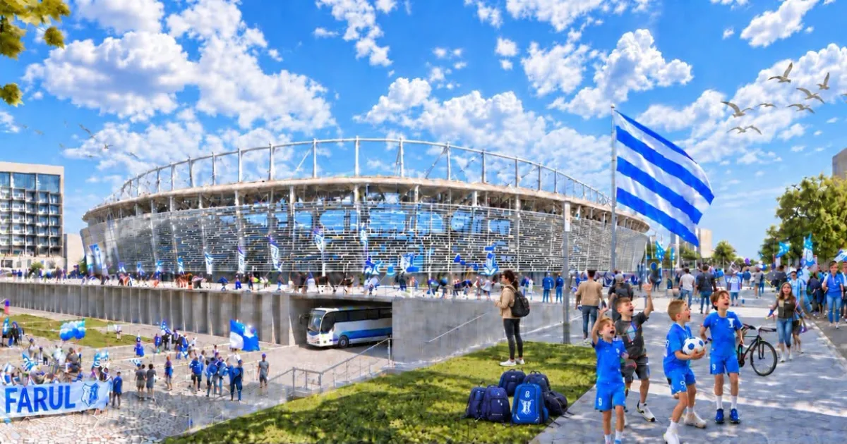 Stadionul „Gheorghe Hagi” devine realitate. Constructorii încep lucrările pe 1 octombrie