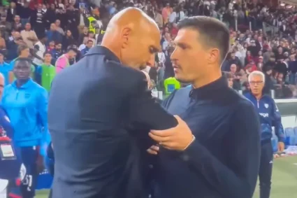 Cagliari – Juventus, scandal după o strângere de mână. Ambii antrenori, eliminați