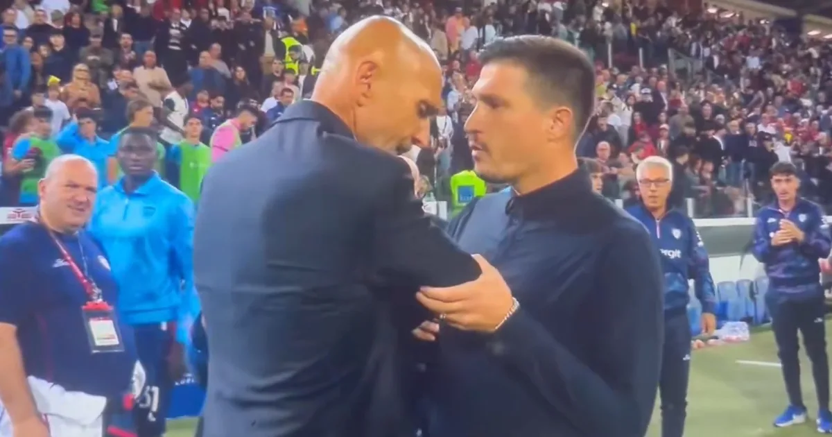 Cagliari - Juventus, scandal după o strângere de mână. Ambii antrenori, eliminați