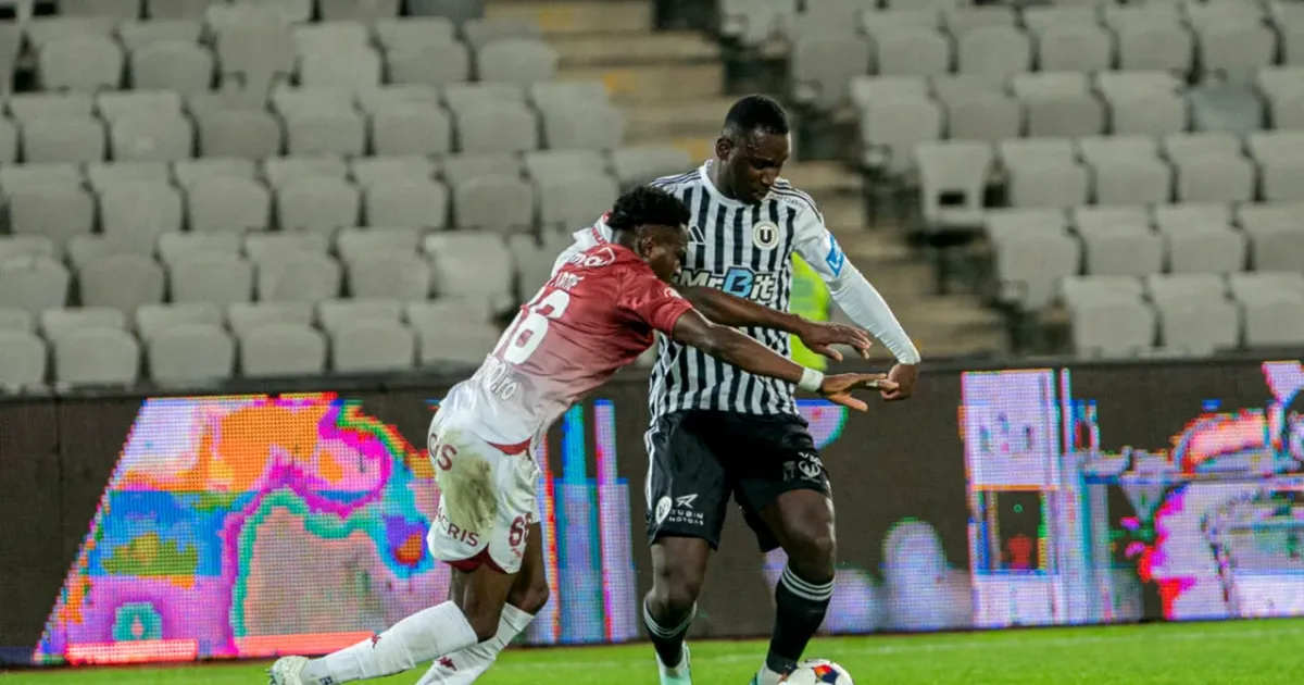 Rapid învinge U Cluj cu 4-3 pe Cluj Arena, într-un meci cu șapte goluri